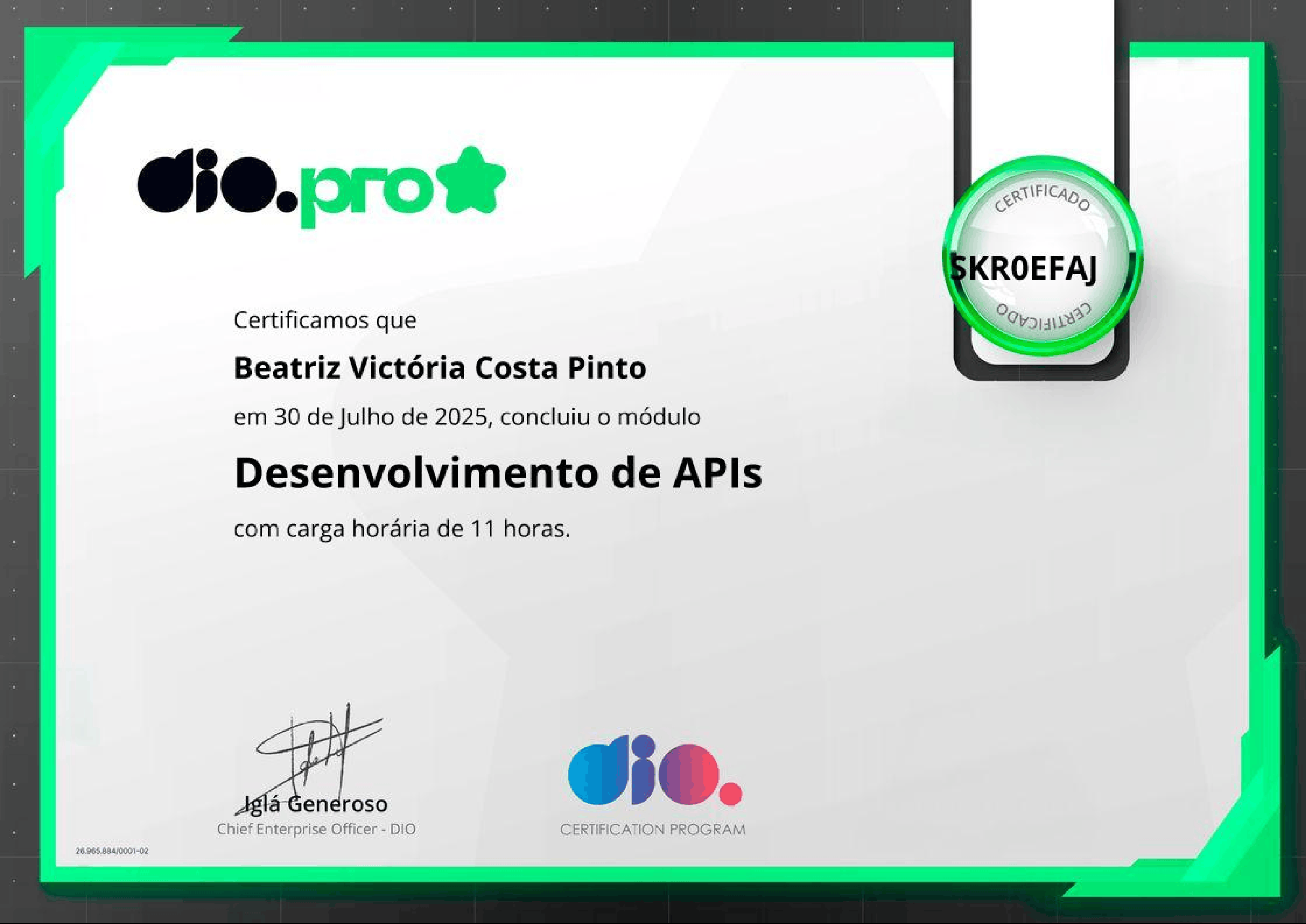 Web APIs Development